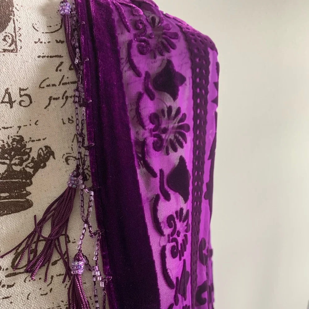 Lightweight Sheer Duster Cardigan Tunic - Picture 3 of 6